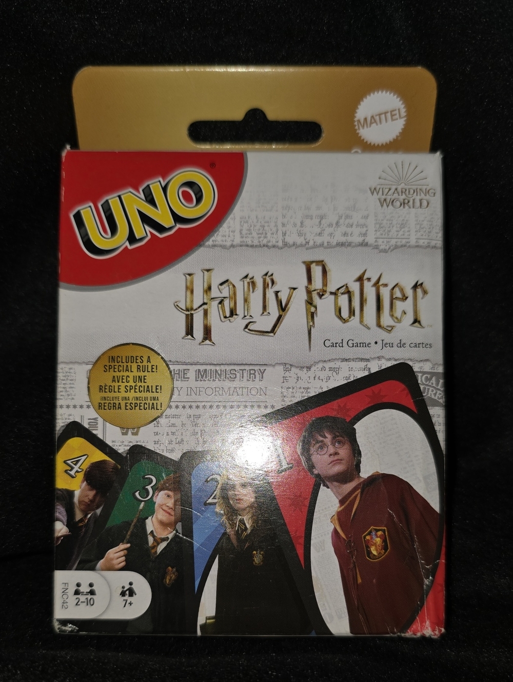 New UNO Harry Potter Card Game - 2 Packs.